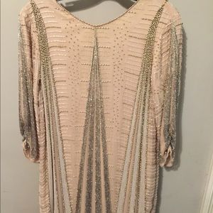 PARKER NY Michelle beaded cocktail party dress 4